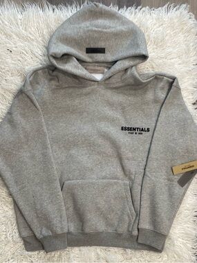 Essentials Fear of God Men’s Dark Oat Hoodie